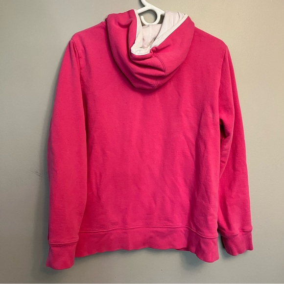L/G the North Face pink kangaroo pullover hoodie - Picture 3 of 8
